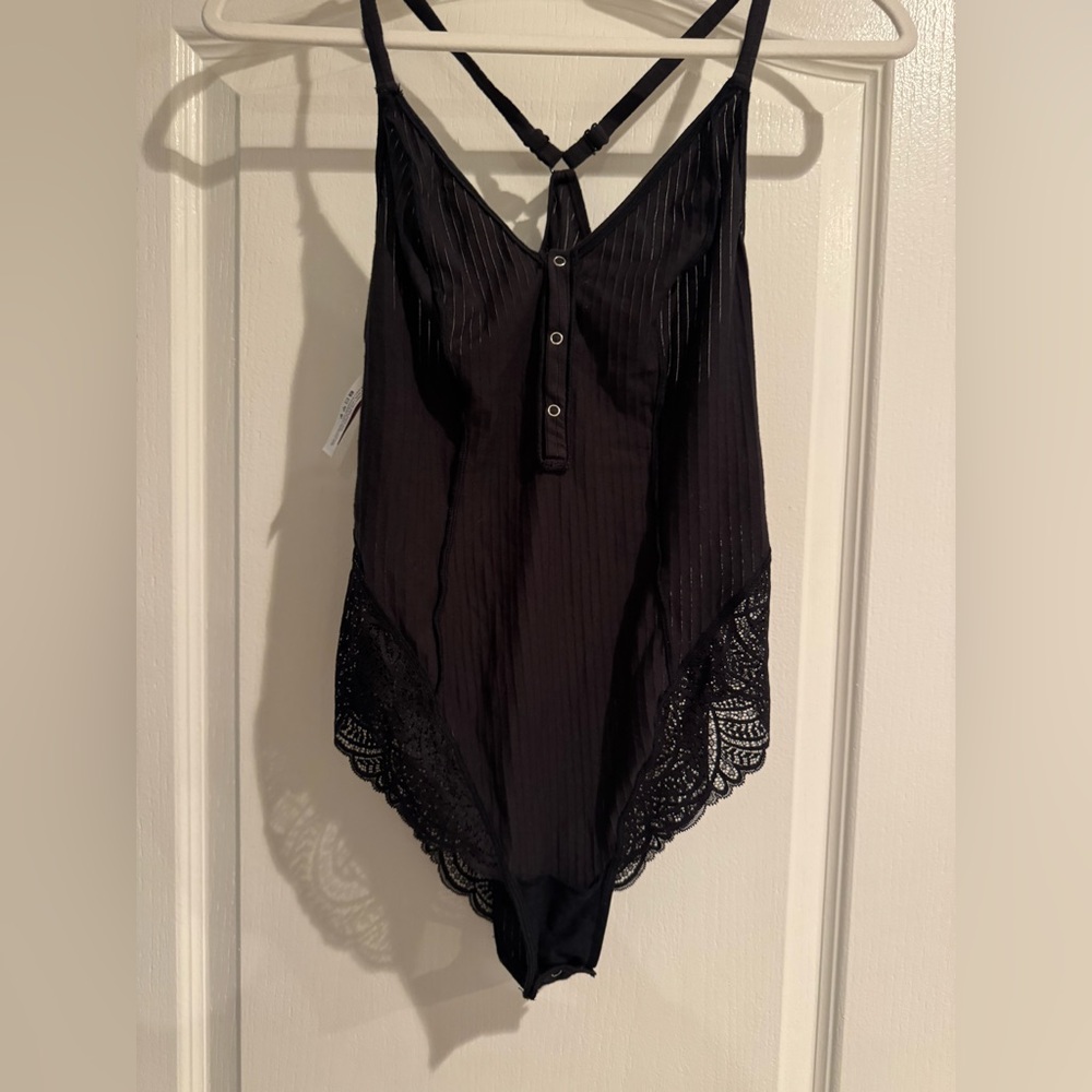 Black Lace Bodysuit
